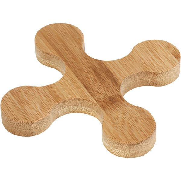 Bordsunderlägg av Bambu - 12x12 cm