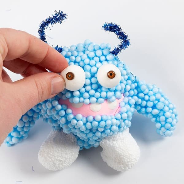 Mini DIY Kit Lera - Monster Bobby - Ljusblå