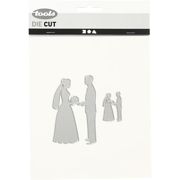 Dies - Brudpar - 52x81+23x35mm