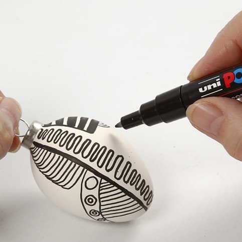 Posca Penna Extra Fine Bullet PC-1M - Black - 0,7 mm