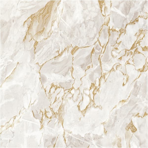 Dekorplast - Brun marmor - 2 m