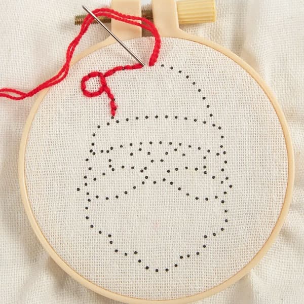 Mini DIY Kit - Brodera en Jultomte - Julpyssel