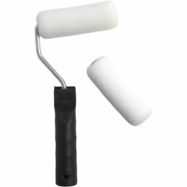 Målarrullar med handtag - B: 10 cm - 1 set