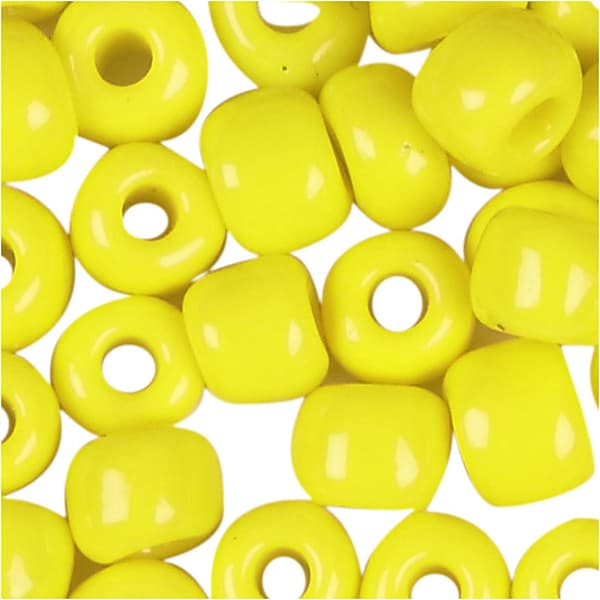 Seed Beads - 3 mm - Gul - 25 gram