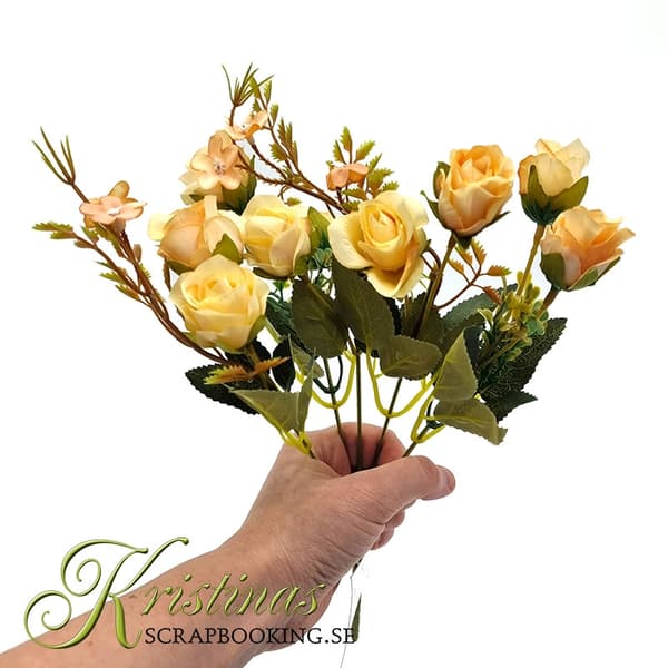 Tygblommor - Gul - 30 cm