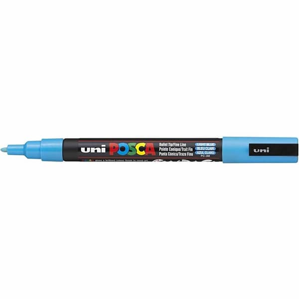 Posca Marker Fine Bullet PC-3M - Light blue