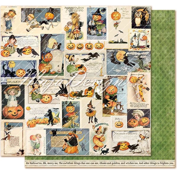 Paper Pack 6x6 Tum - Maja Design - Halloween