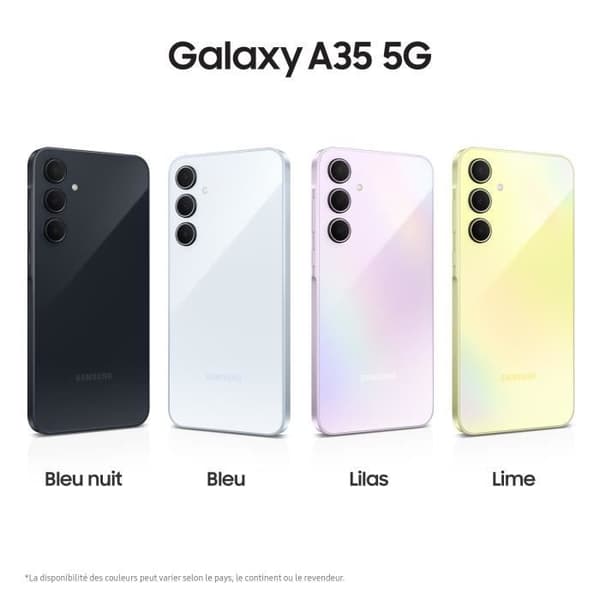 Samsung Galaxy A35 Smartphone 128 GB 5G Blå