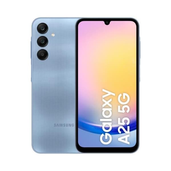 Samsung Galaxy A25 Smartphone 128 GB 5G Blå