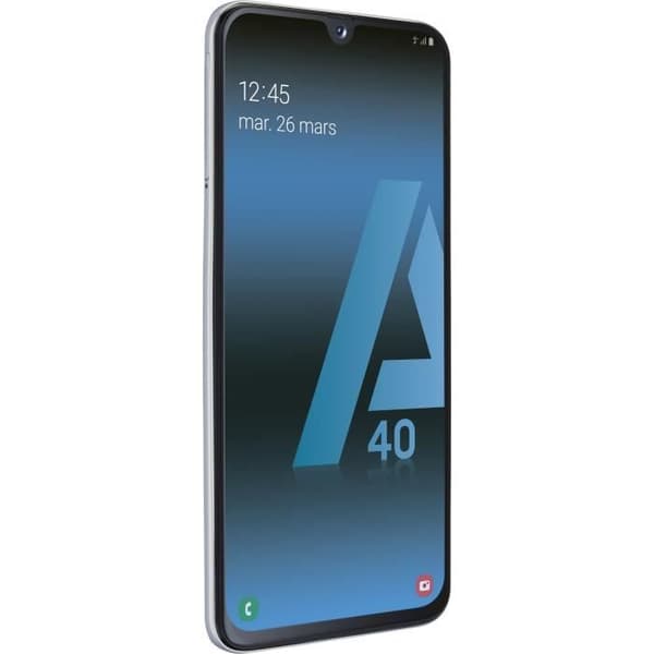 SAMSUNG Galaxy A40 - Dubbel sim 64 Go Vit