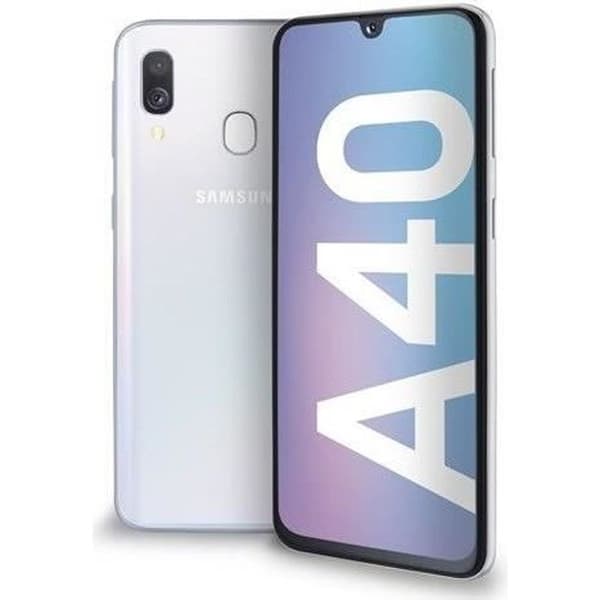 SAMSUNG Galaxy A40 - Dubbel sim 64 Go Vit