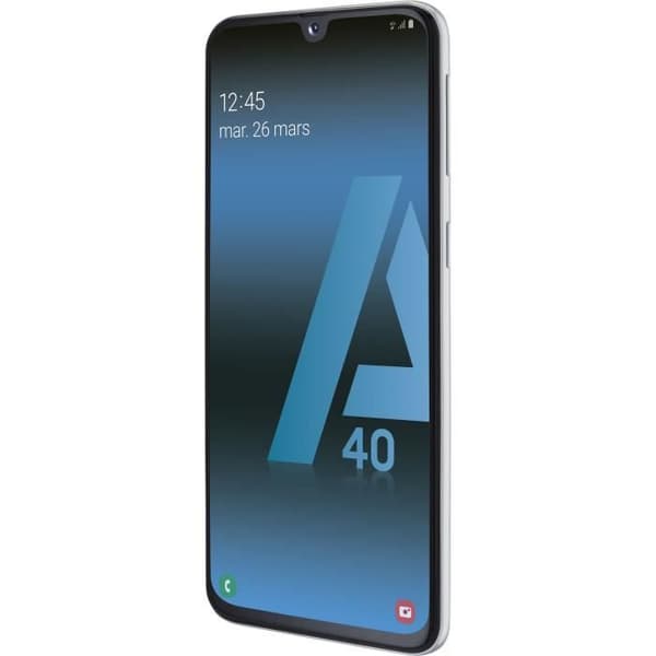 SAMSUNG Galaxy A40 - Dubbel sim 64 Go Vit