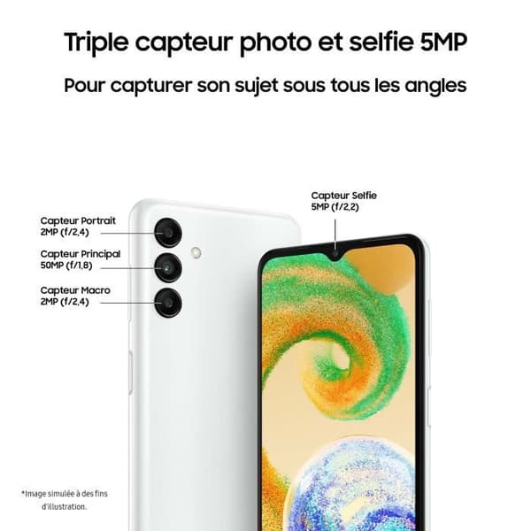SAMSUNG Galaxy A04S 32GB 4G Vit