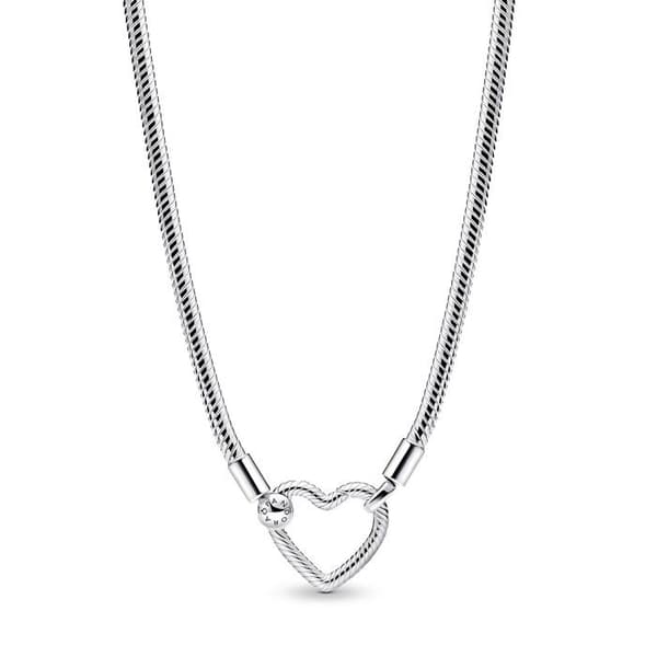 Halsband - PANDORA - 393377C00-45 - Silver 925 - Ormkedja - Karbinhake