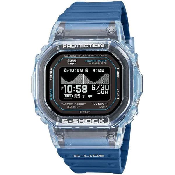 Klocka - Blå Resin - Casio - GBX-H5600-2ER