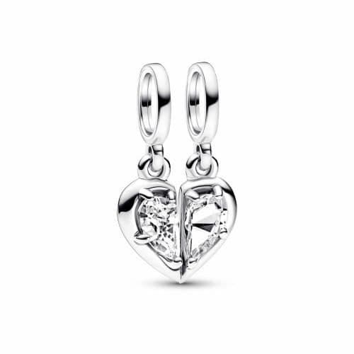 Berlockhänge - PANDORA - 792643C01 - Silver - Mor & dotter - Grå