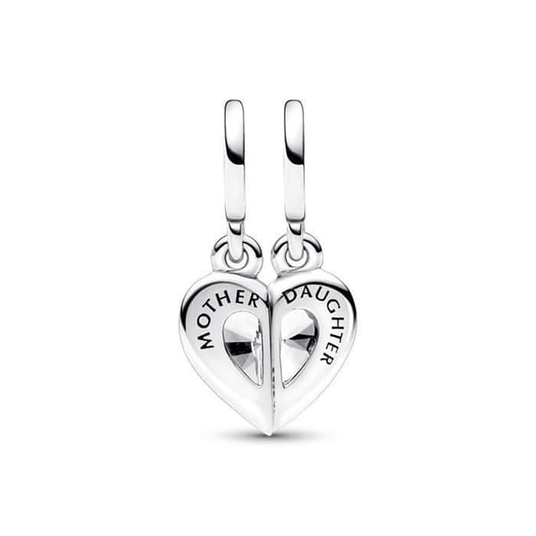 Berlockhänge - PANDORA - 792643C01 - Silver - Mor & dotter - Grå