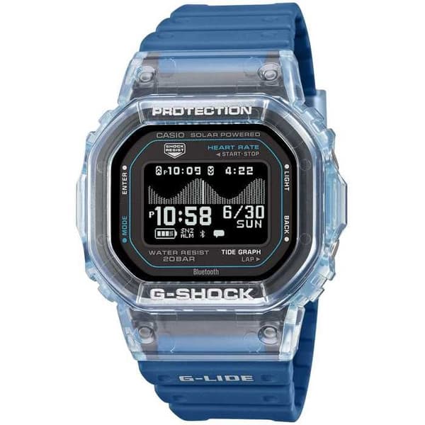 Klocka - Blå Resin - Casio - GBX-H5600-2ER