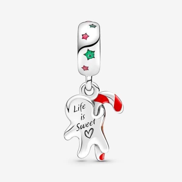 Charm-hänge - Pepparkaksgubbe - 799637C01 - Modeaccessoar - Originalpresent