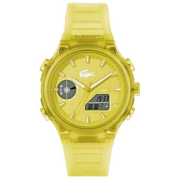 Klocka - Plast, Silikon Guld - Lacoste - 2011430