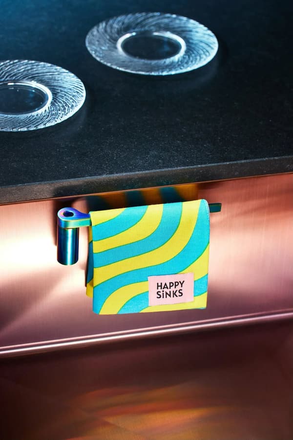 HAPPY SiNKS Disktrasehållare med Magnet – Rainbow