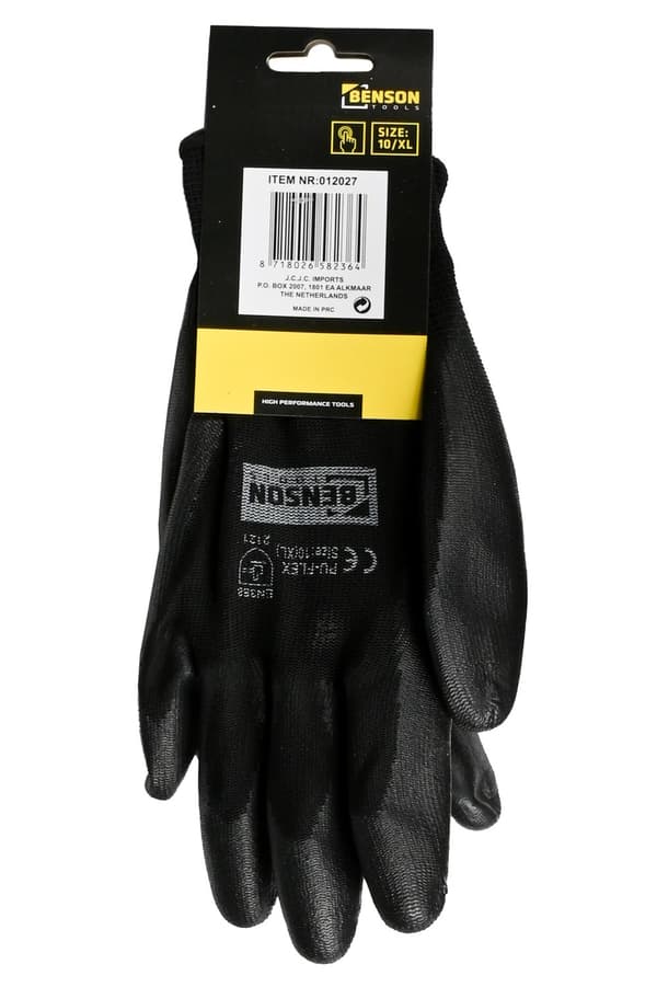 Arbejdshandsker touchskærm str. 10 (XL)