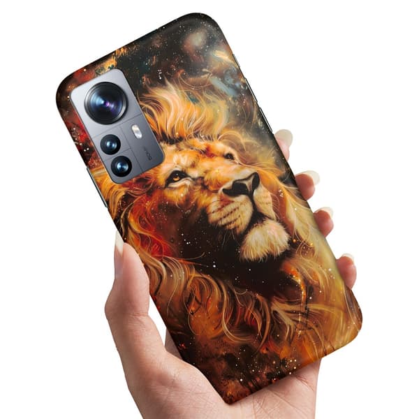 Deksel / Mobildeksel til Xiaomi 12 Pro - Lion