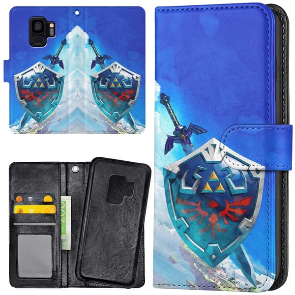 Samsung Galaxy S9 - Lommebok Deksel Zelda