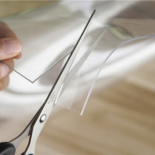 Beskyttelsesmatte Plast 1mm - 120x60cm
