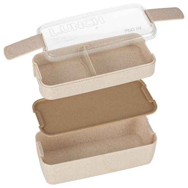 Madkasse 750 ml beige