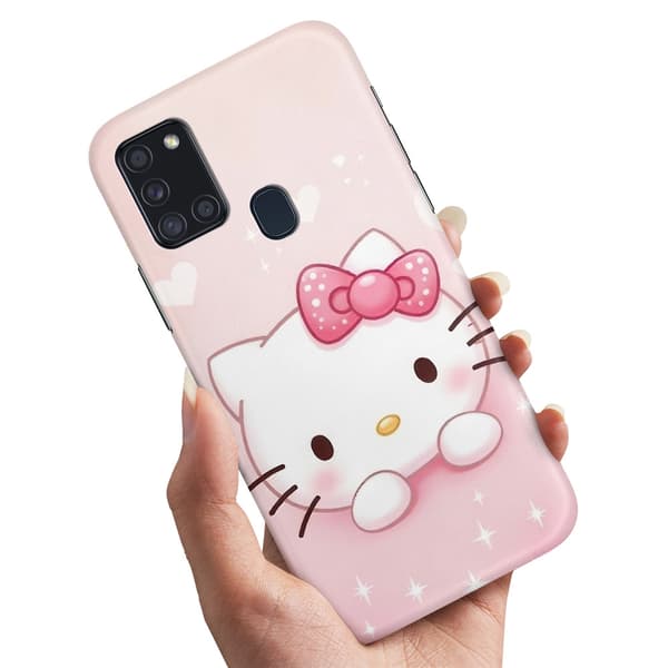 Deksel / Mobildeksel til Samsung Galaxy A21s - Kitty
