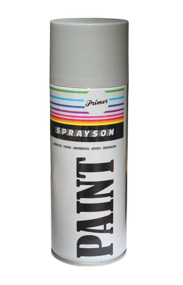 Spraymaling 400 ml grund grå