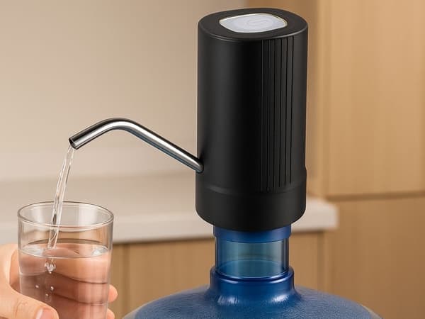 Elektrisk vattenpump - Trådlös dispenser för dunkar och flaskor