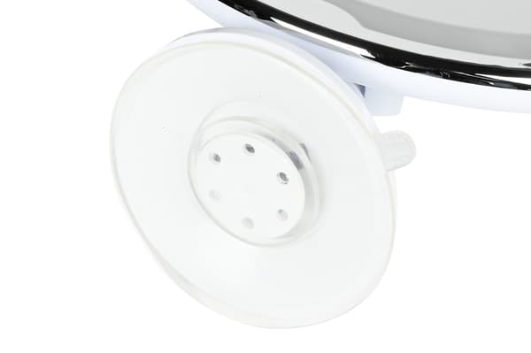Sminkspegel 21 LED med sugpropp vit
