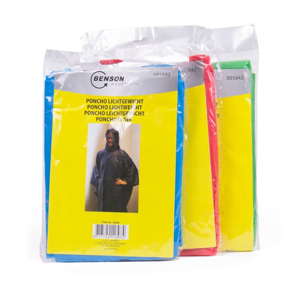 Regnponcho let mix