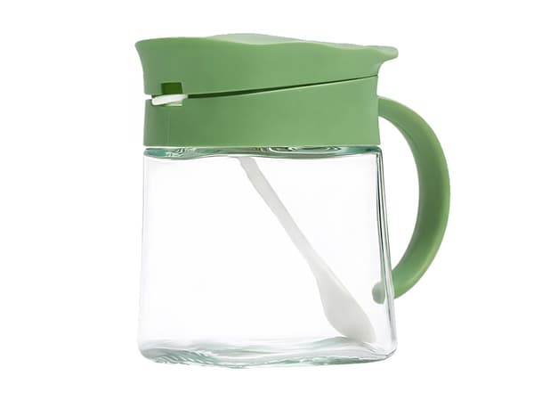 Krydderiglas 300 ml med ske