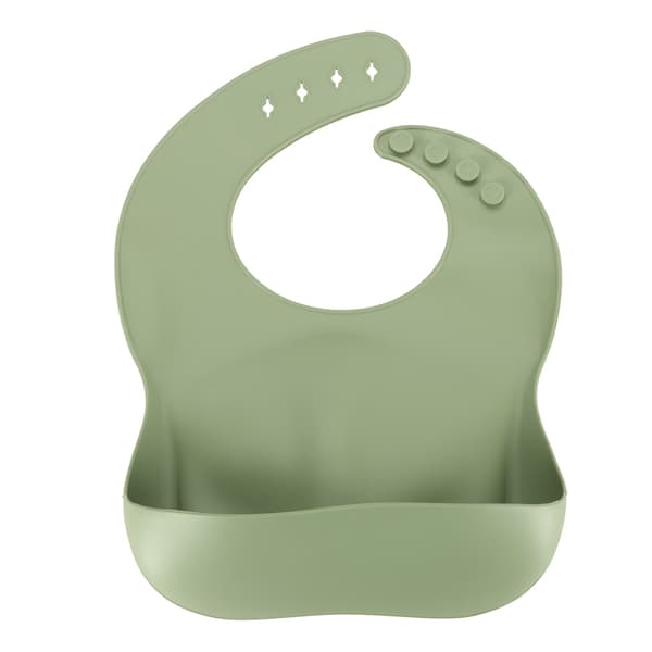 Barnservis / Barnbestick i Silikon - 8-delar - Green