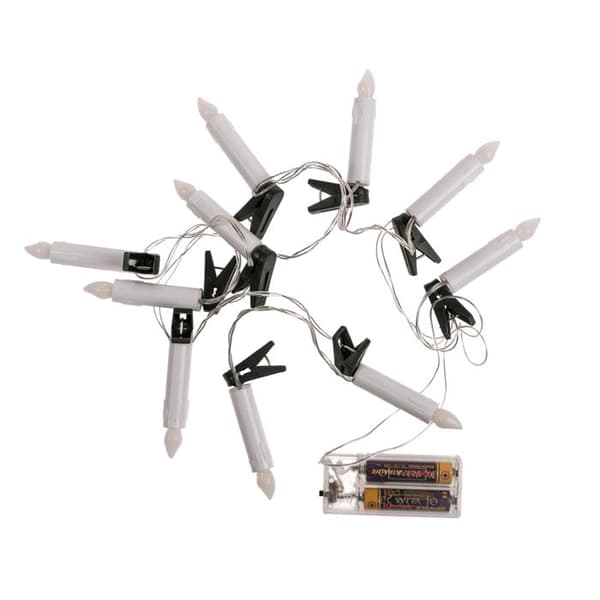 LED-lyslenke / Lyslenke med Timer - 10 Lys