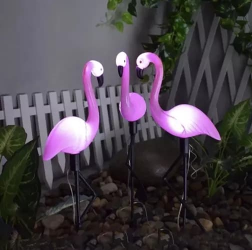 Hagelampe Flamingo - Solcelle