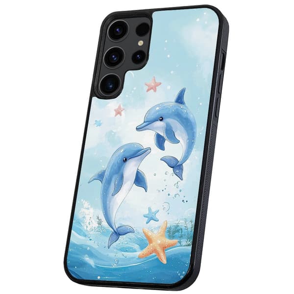 Samsung Galaxy S22 Ultra - Deksel/Mobildeksel Dolphins