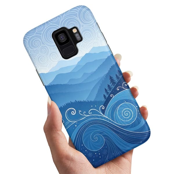 Deksel / Mobildeksel til Samsung Galaxy S9 Plus - Blue Hills