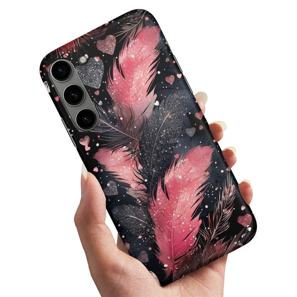 Deksel / Mobildeksel til Samsung Galaxy S23 - Feathers