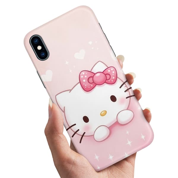 Deksel / Mobildeksel til iPhone X / XS - Kitty