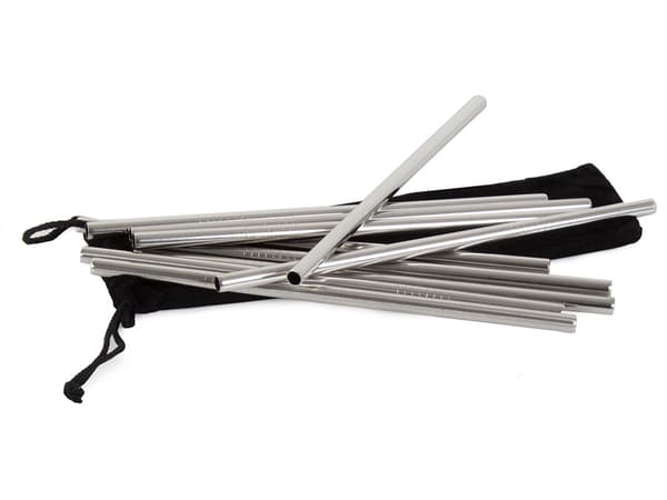 Metallsugrör / Sugrör i Metall - 10-pack