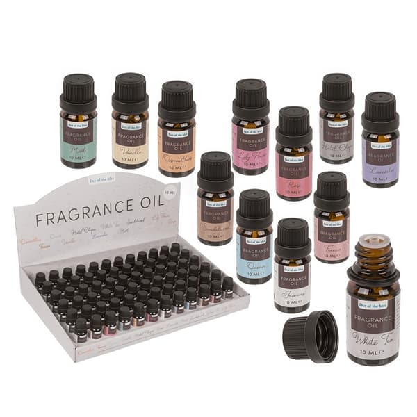 12-Pack - Doftolja / Parfymolja för Aromalampor - Olika dofter