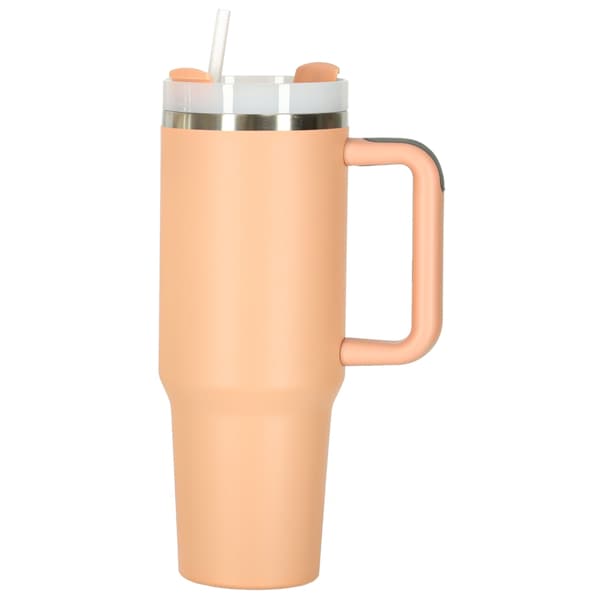 Termosmuki kahvalla - 1200 ml - Pinkki