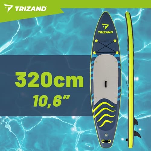 SUP-brett med tilbehør / Oppblåsbart padlebrett - 320 cm