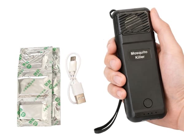 Myggemiddel USB bærbar med refill