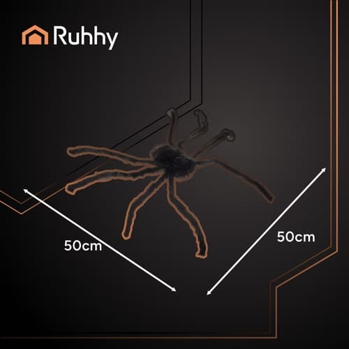 Stor Spindel 50 cm - Halloween
