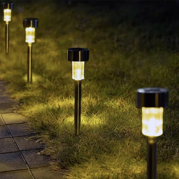 Hagelampe Solcelle / Lampe - 10 stk